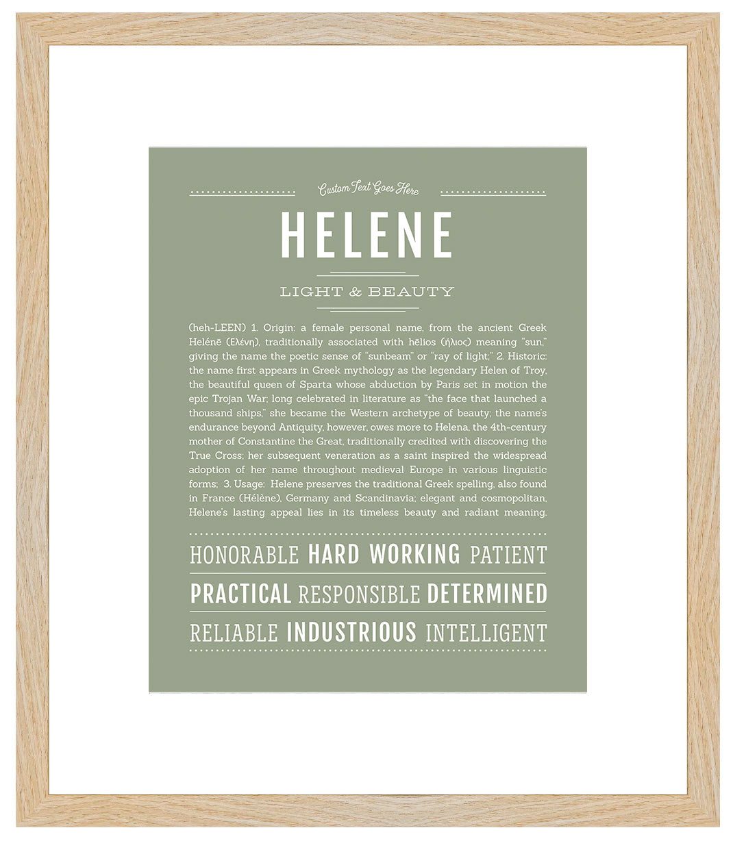 Helene | Name Art Print