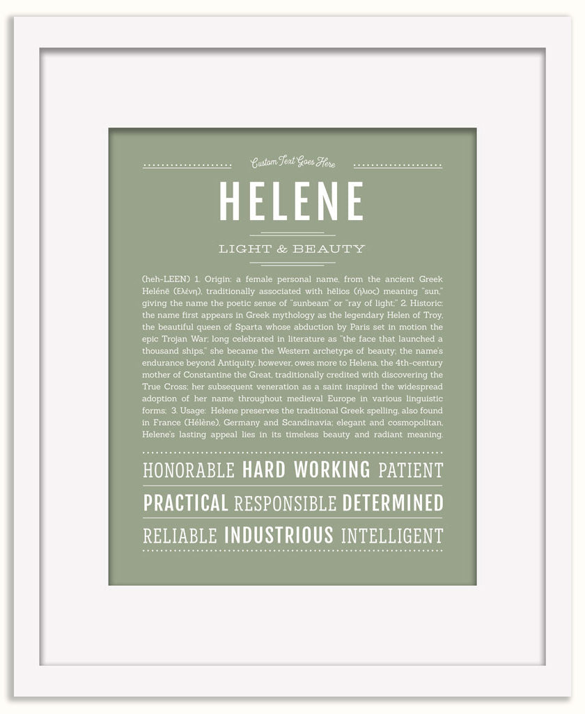 Helene | Name Art Print