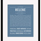 Helene | Name Art Print