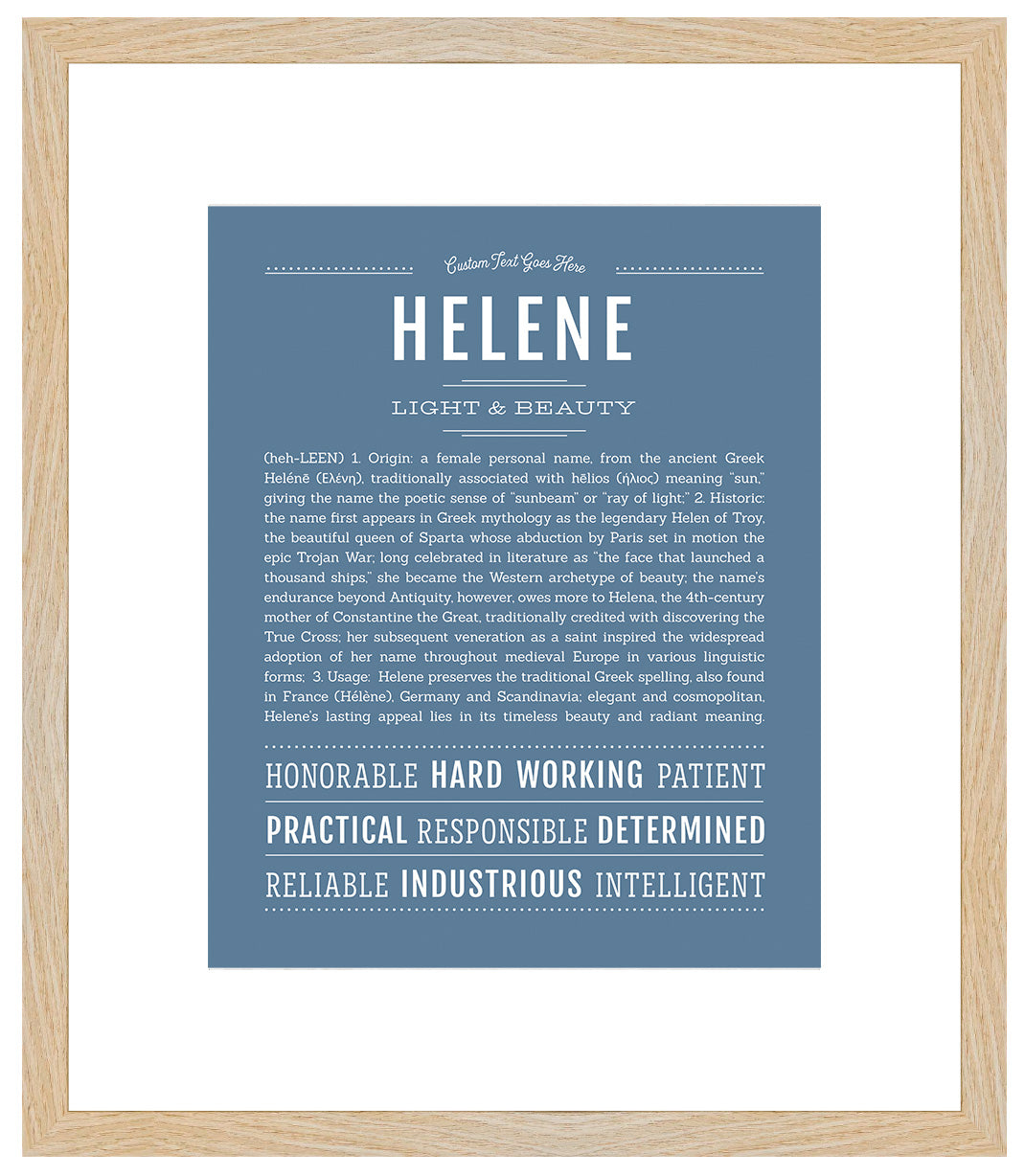 Helene | Name Art Print