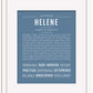 Helene | Name Art Print