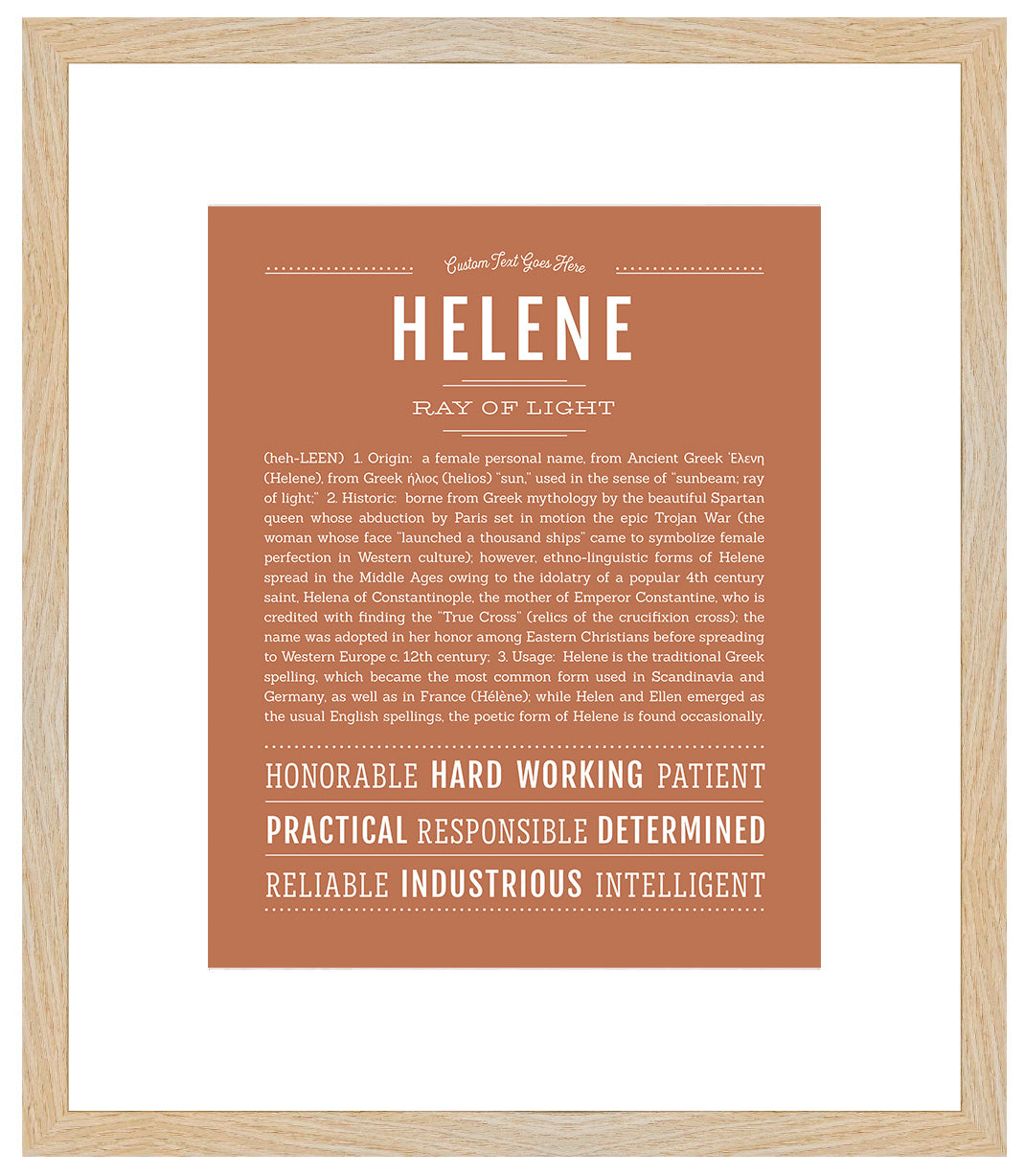 Helene | Name Art Print