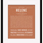 Helene | Name Art Print