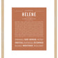 Helene | Name Art Print