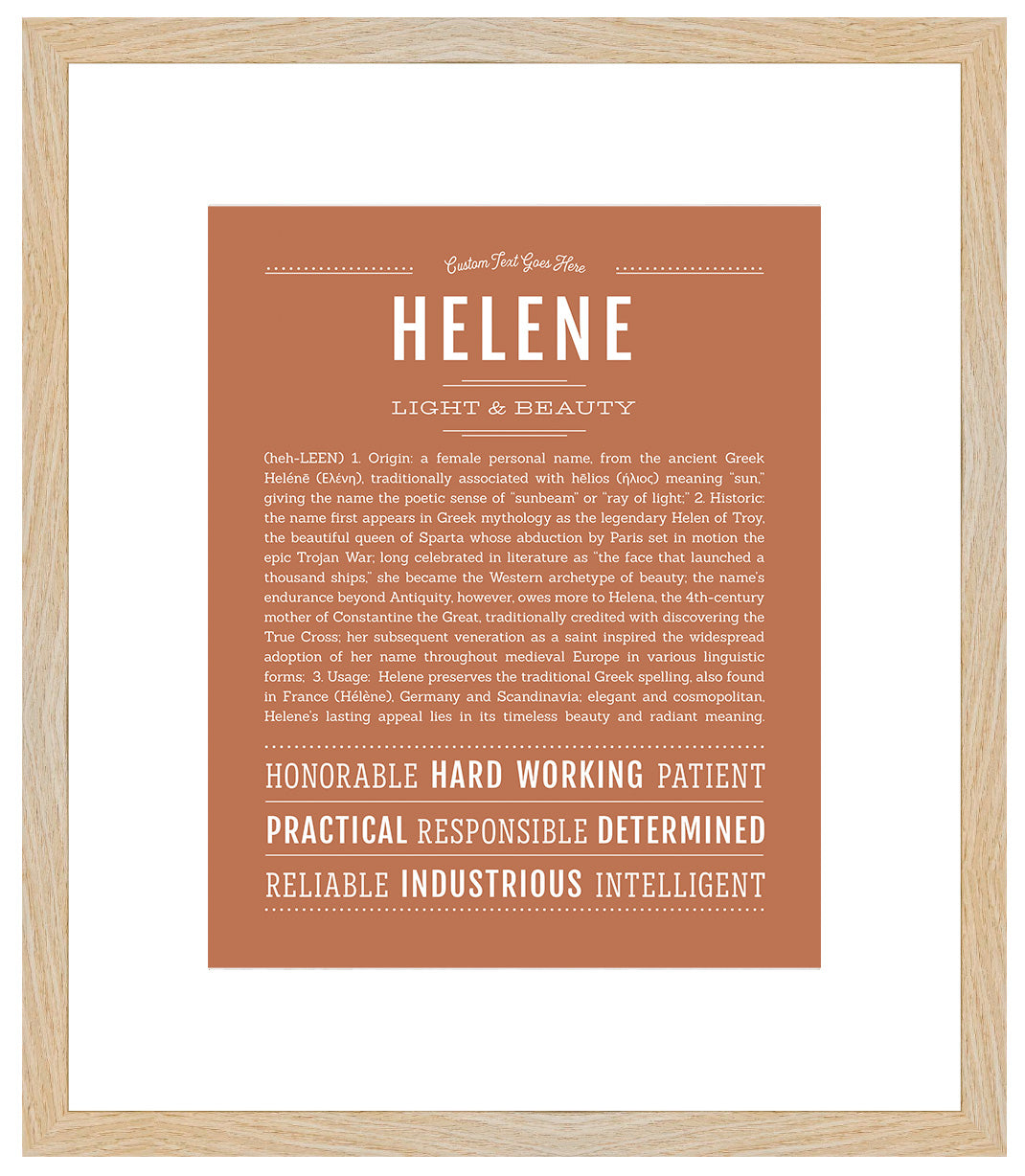Helene | Name Art Print