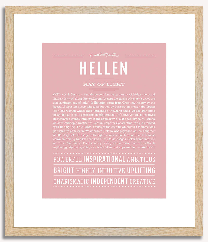 Hellen | Name Art Print