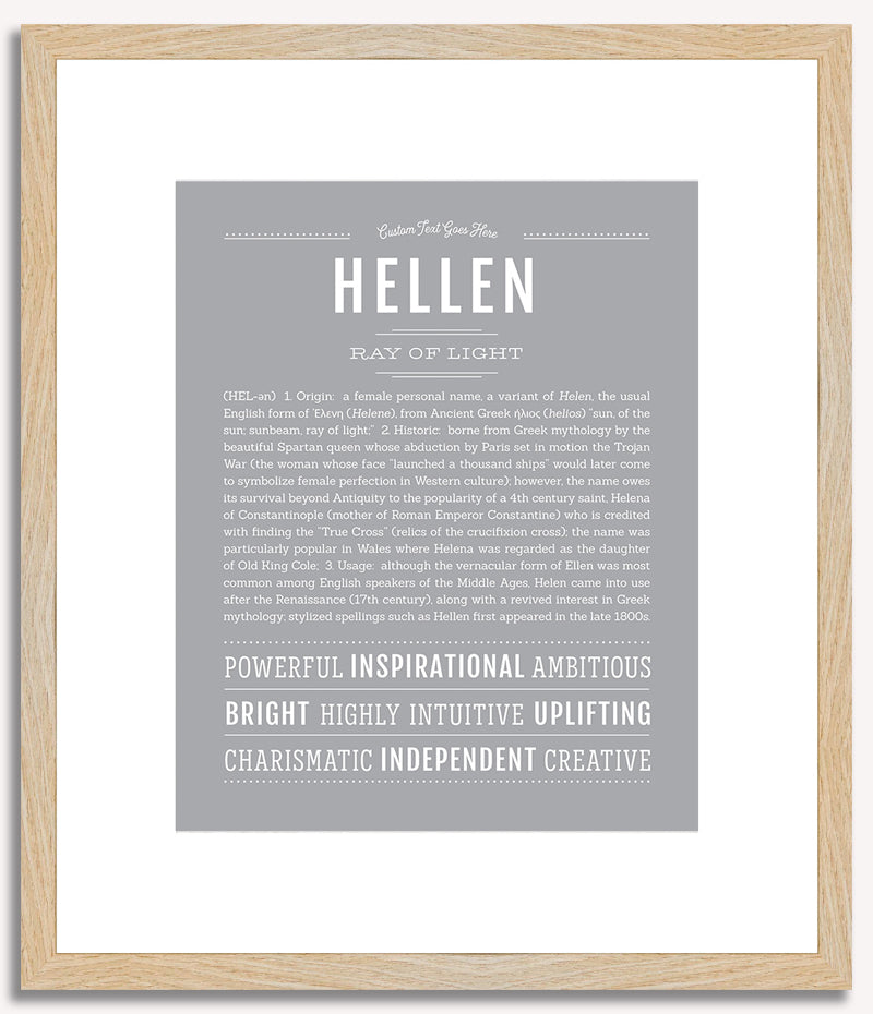 Hellen | Name Art Print