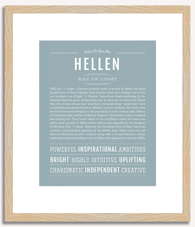 Hellen | Name Art Print