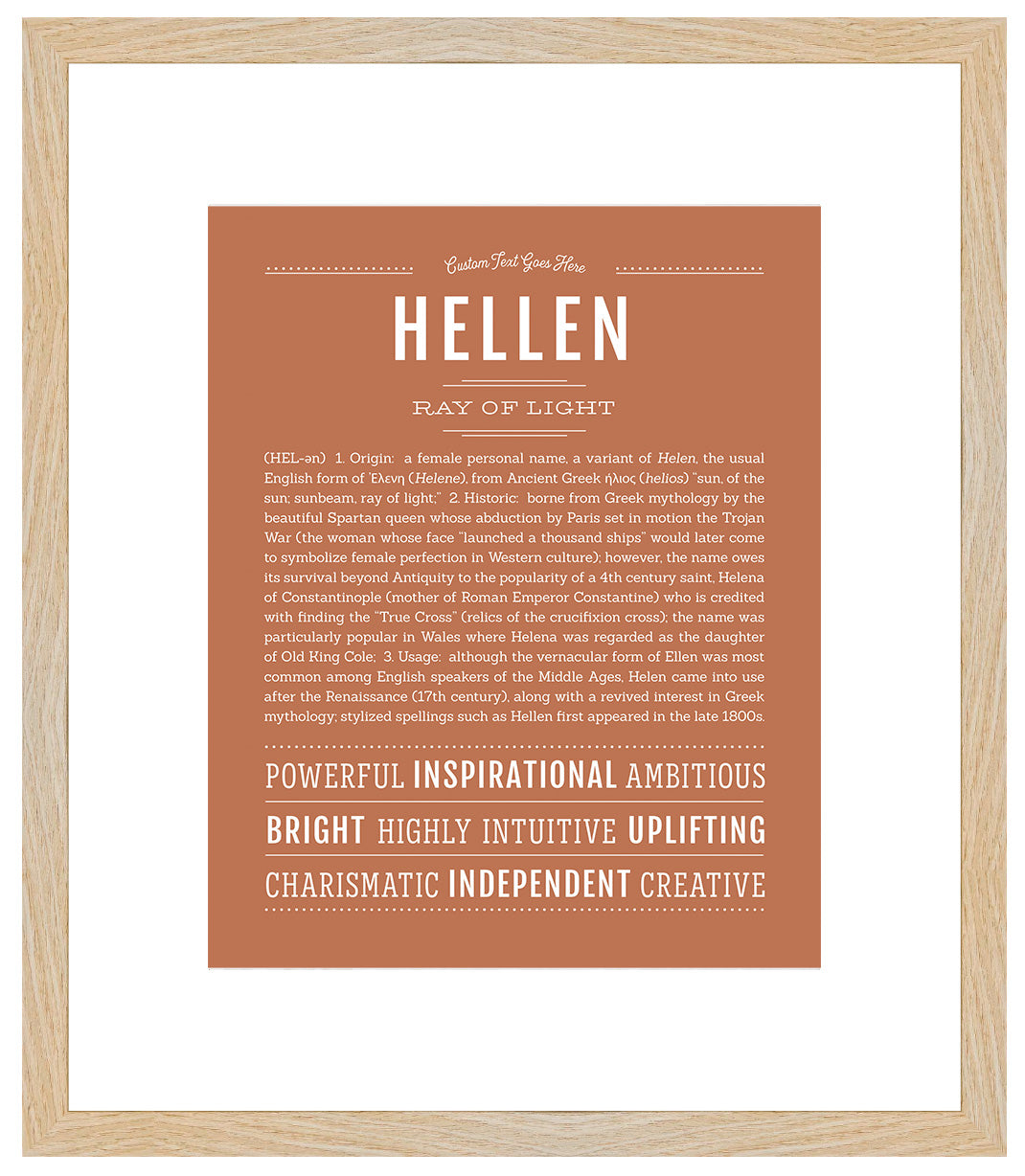 Hellen | Name Art Print