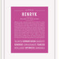 Frame Options | Dark Pink | White Frame, Matted