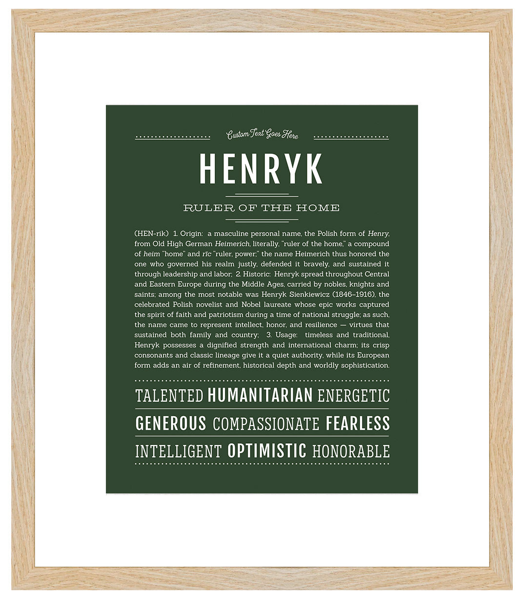 Frame Options | Deep Forest | Maple Frame, Matted