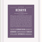 Frame Options | Deep Purple | White Frame, Matted