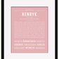 Frame Options | Dusty Rose | Black Frame, Matted