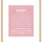 Frame Options | Dusty Rose | Maple Frame, Matted