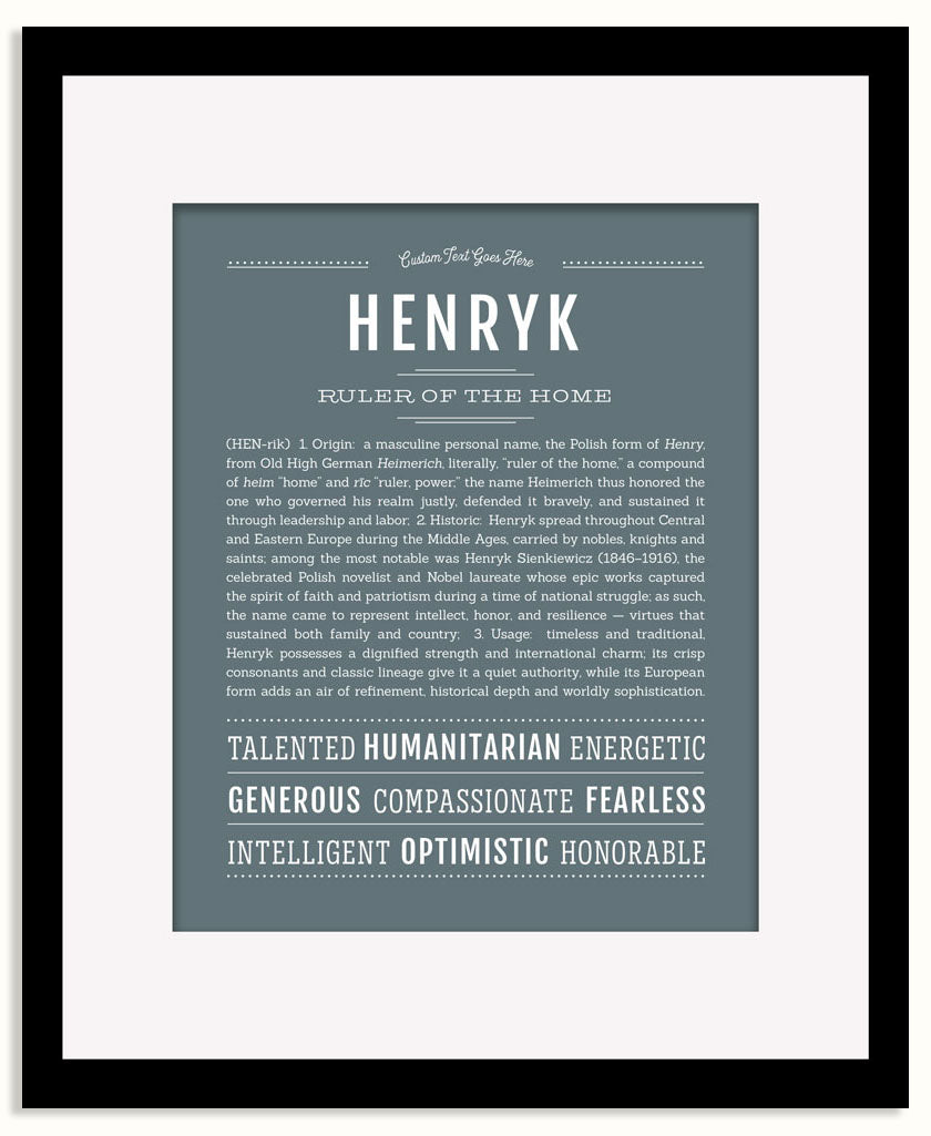 Frame Options | Night Rendezvous | Black Frame, Matted