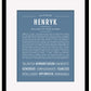 Frame Options | Steele Blue | Black Frame, Matted
