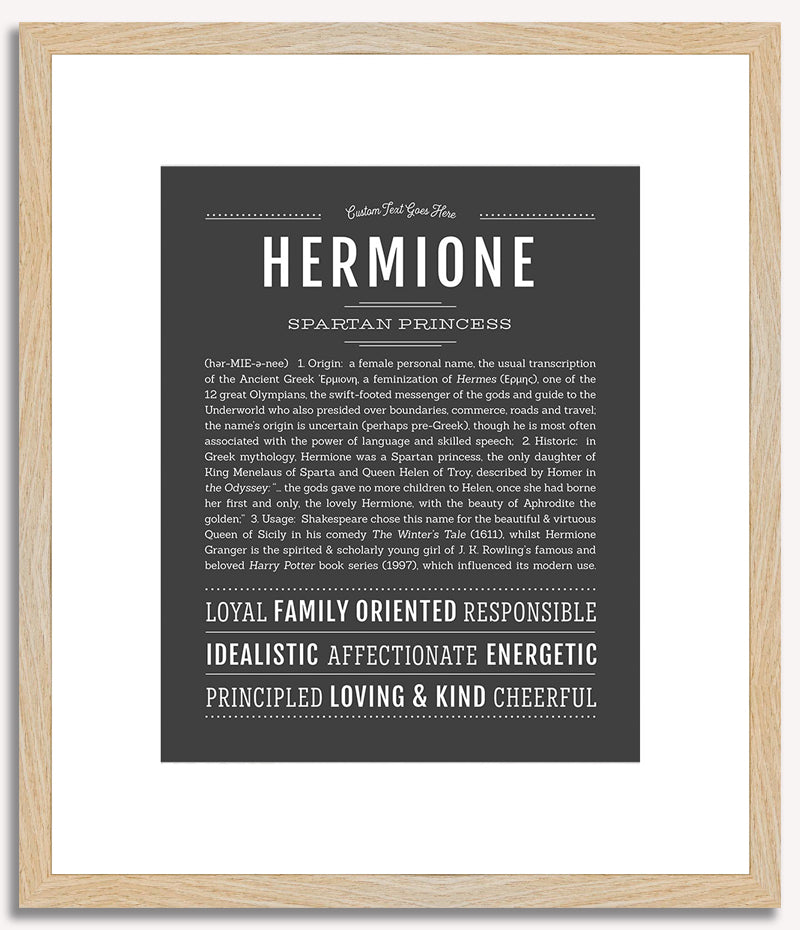 Hermione | Name Art Print