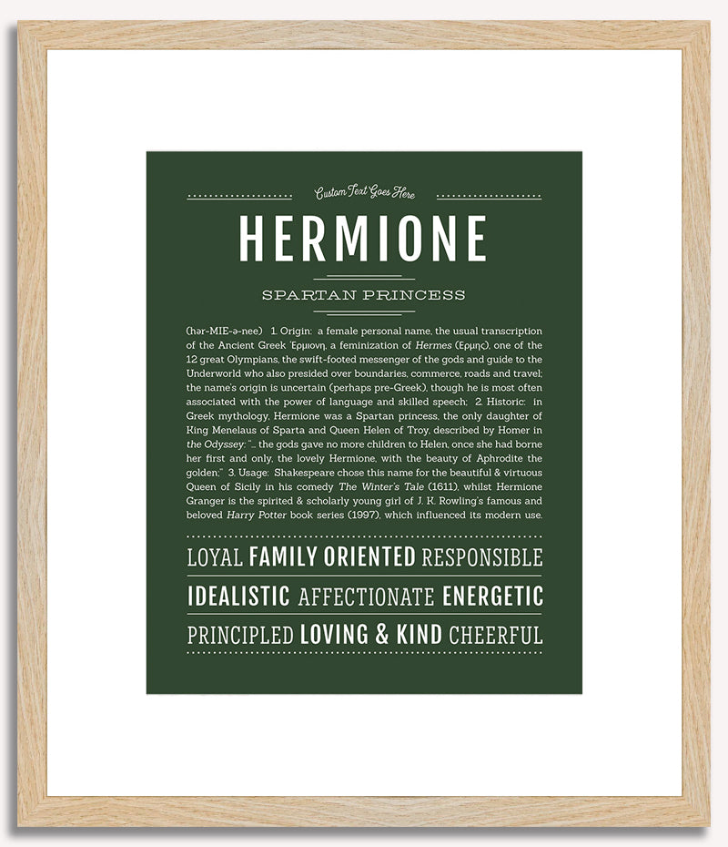 Hermione | Name Art Print