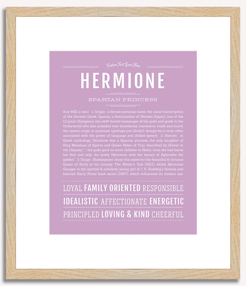 Hermione | Name Art Print