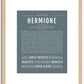 Hermione | Name Art Print