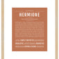 Hermione | Name Art Print