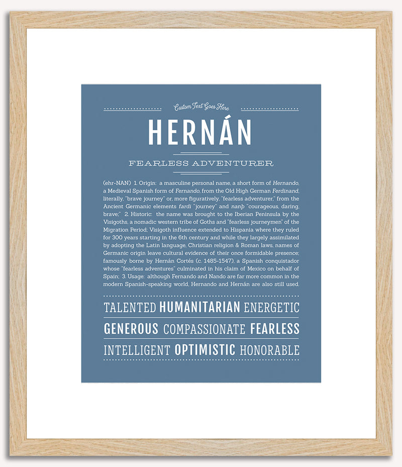 Hernan | Name Art Print