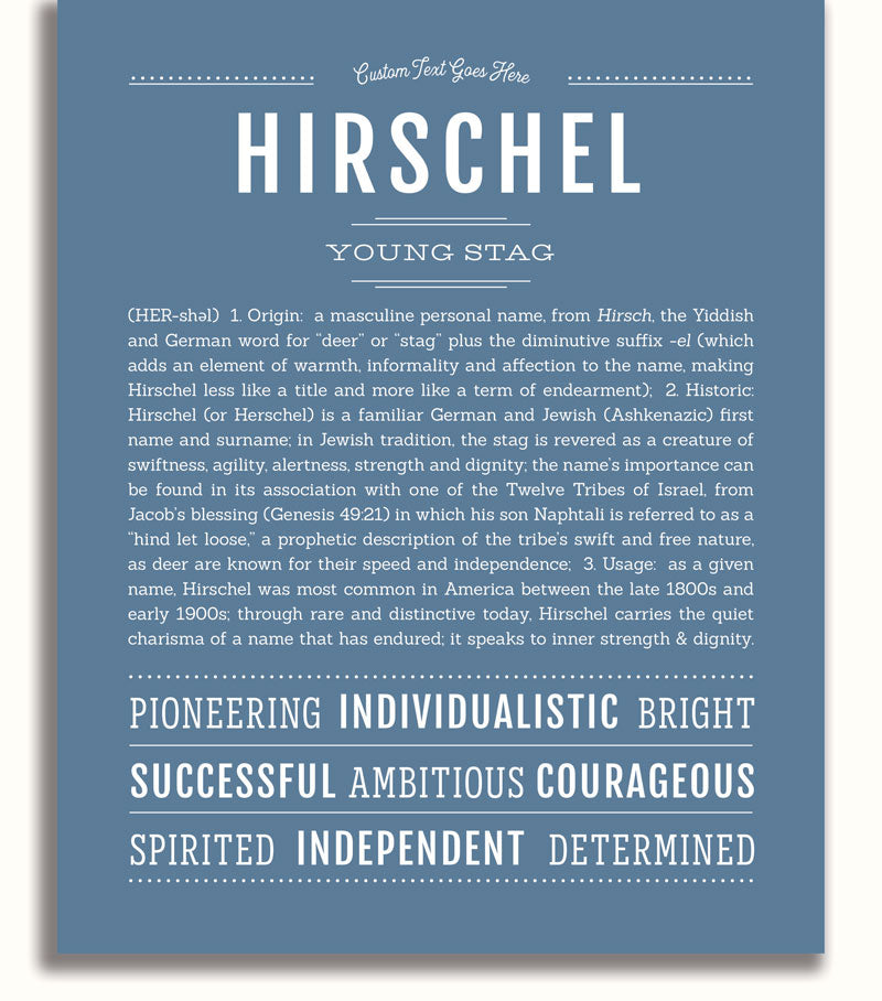 Frame Options | Steele Blue | No Frame