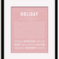 Frame Options | Dusty Rose | Black Frame, Matted