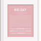 Frame Options | Dusty Rose | White Frame, Matted