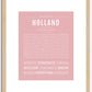 Holland | Name Art Print