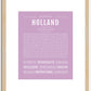 Holland | Name Art Print