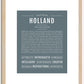 Holland | Name Art Print