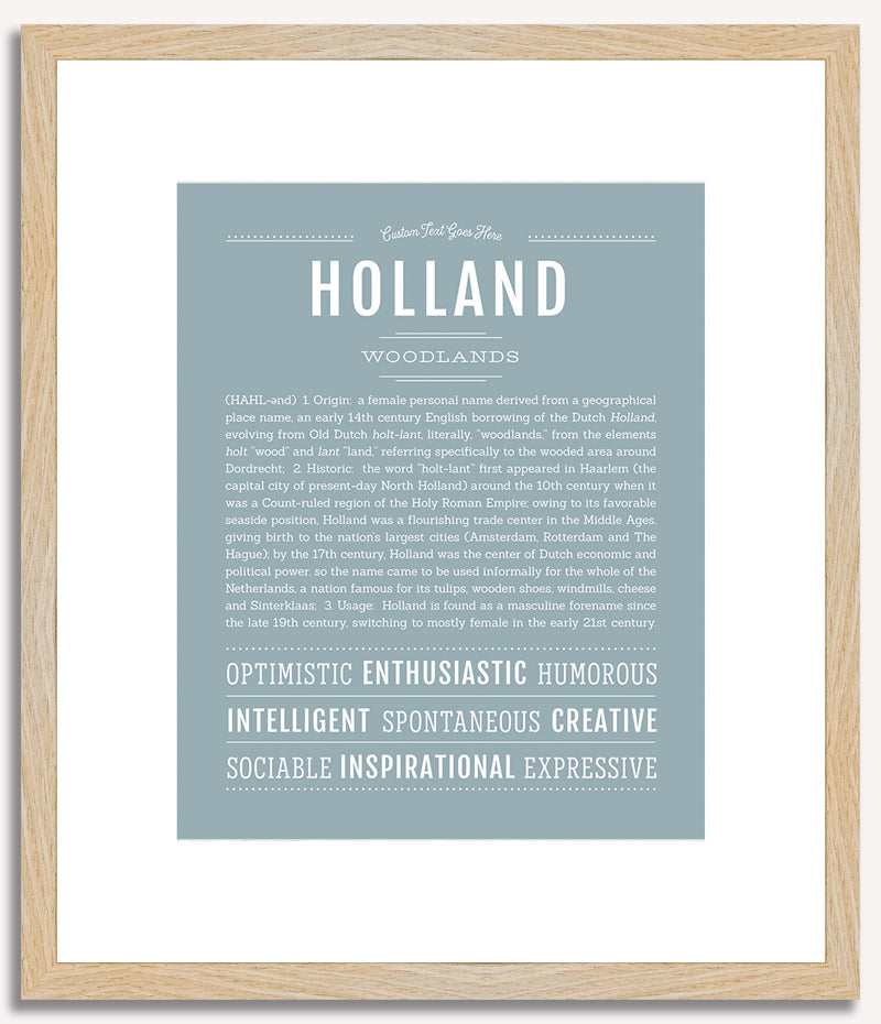 Holland | Name Art Print