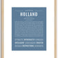 Holland | Name Art Print