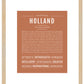 Holland | Name Art Print