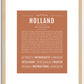 Holland | Name Art Print