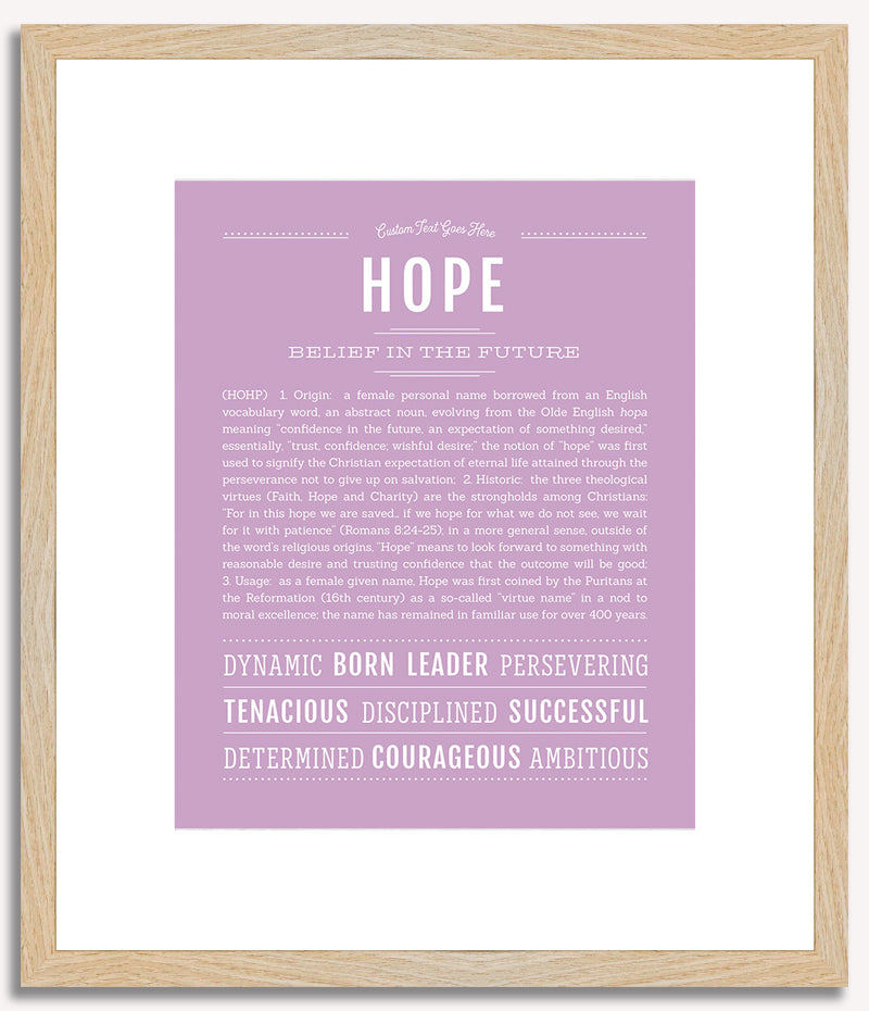 Hope | Name Art Print