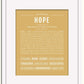 Frame Options | Matte Gold | White Frame, Matted