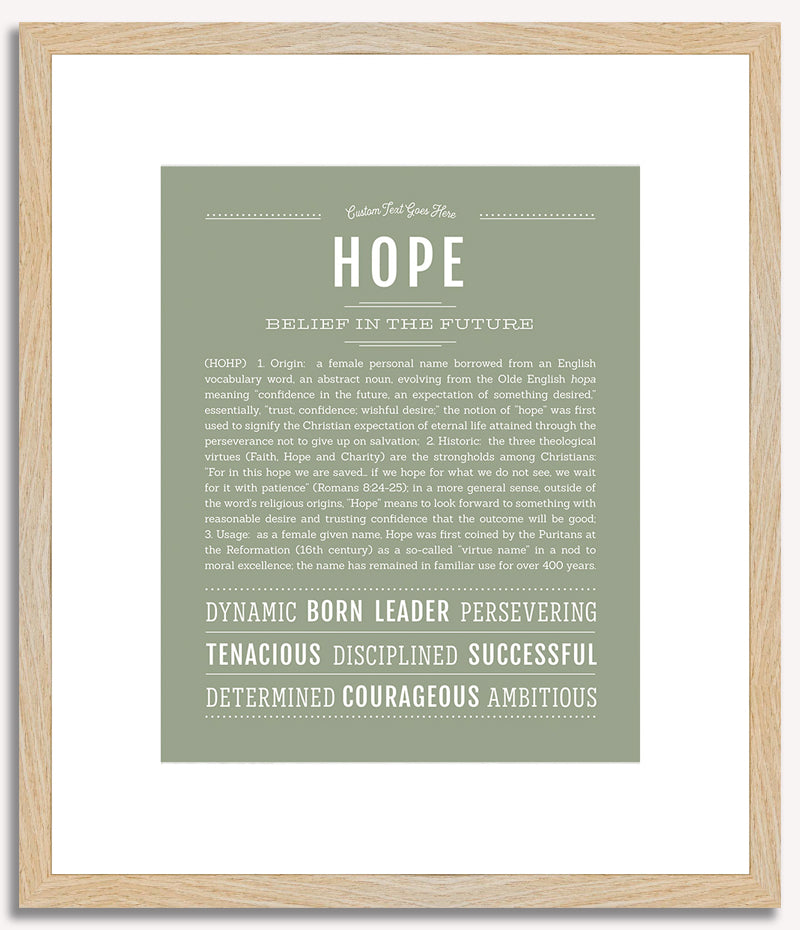 Hope | Name Art Print