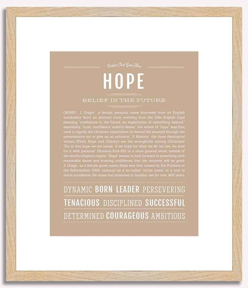 Hope | Name Art Print