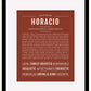 Horacio | Name Art Print