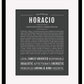 Horacio | Name Art Print