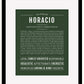 Horacio | Name Art Print