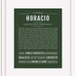 Horacio | Name Art Print