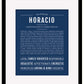 Horacio | Name Art Print