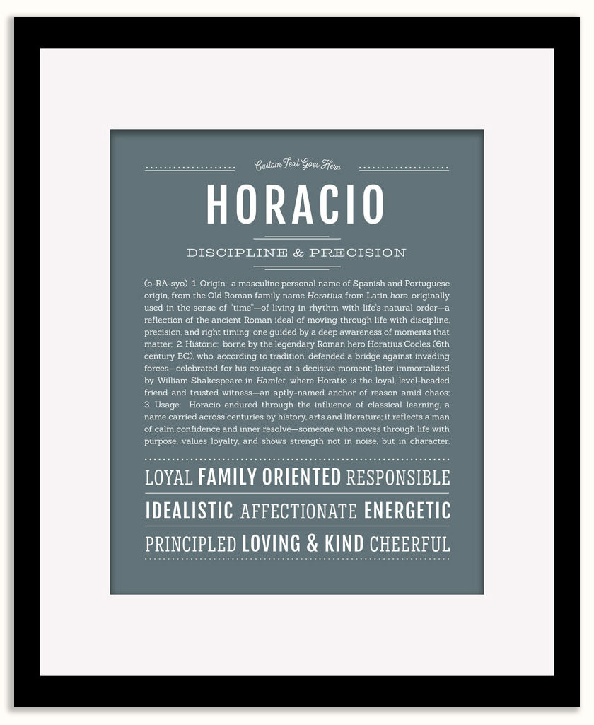 Horacio | Name Art Print