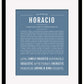 Horacio | Name Art Print