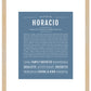 Horacio | Name Art Print