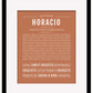 Horacio | Name Art Print
