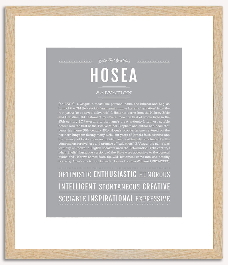 Hosea | Name Art Print